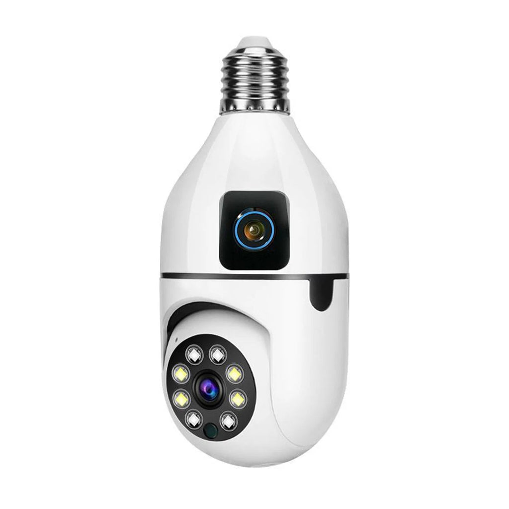Speed-X   Dual   Lens   Night   Vision   Motion   Detection   Bulb   Camera
