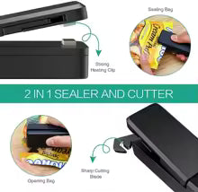 Mini Bag Sealer rechargeable